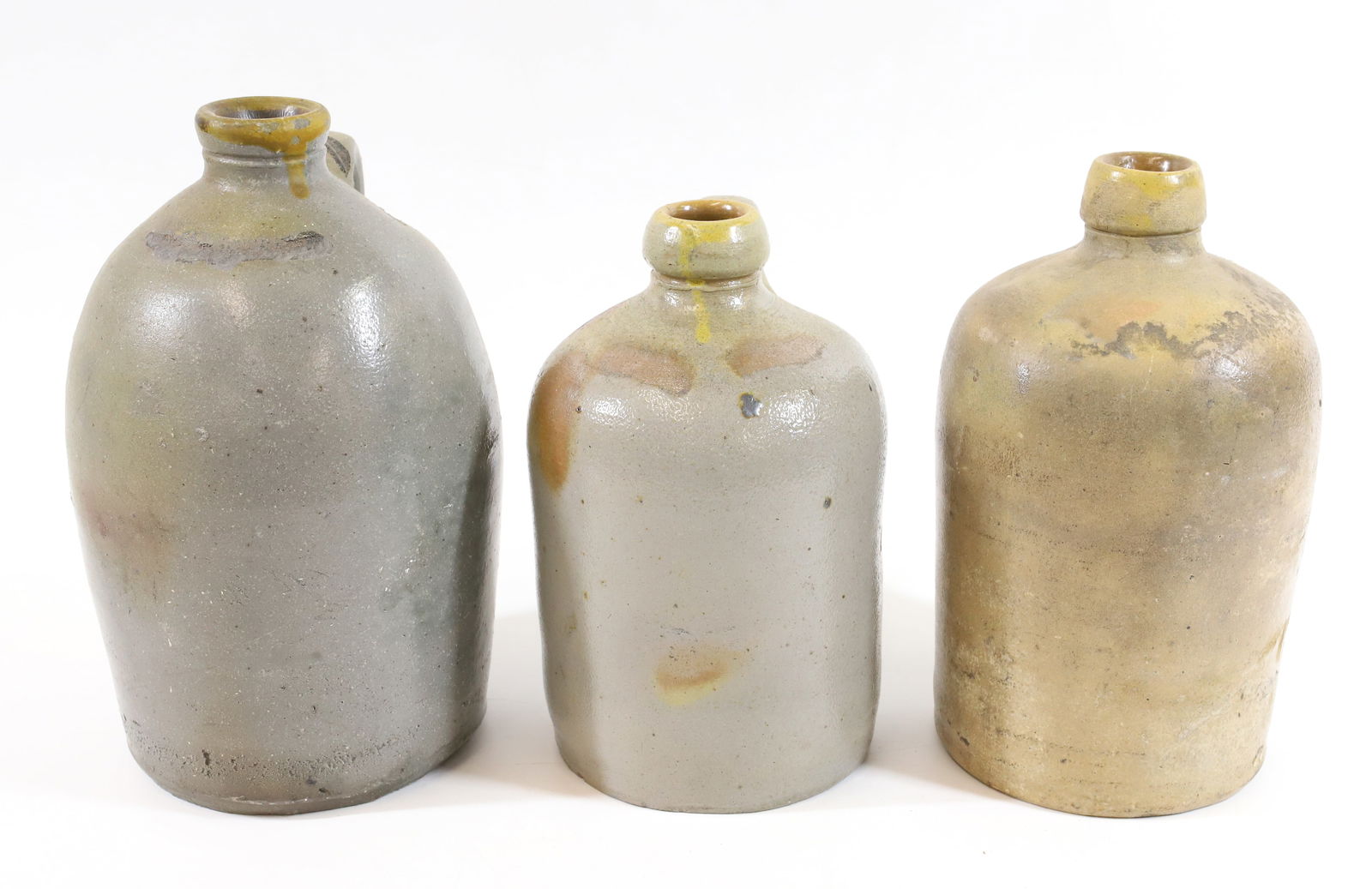 (3) STONEWARE JUGS (1 of 6)