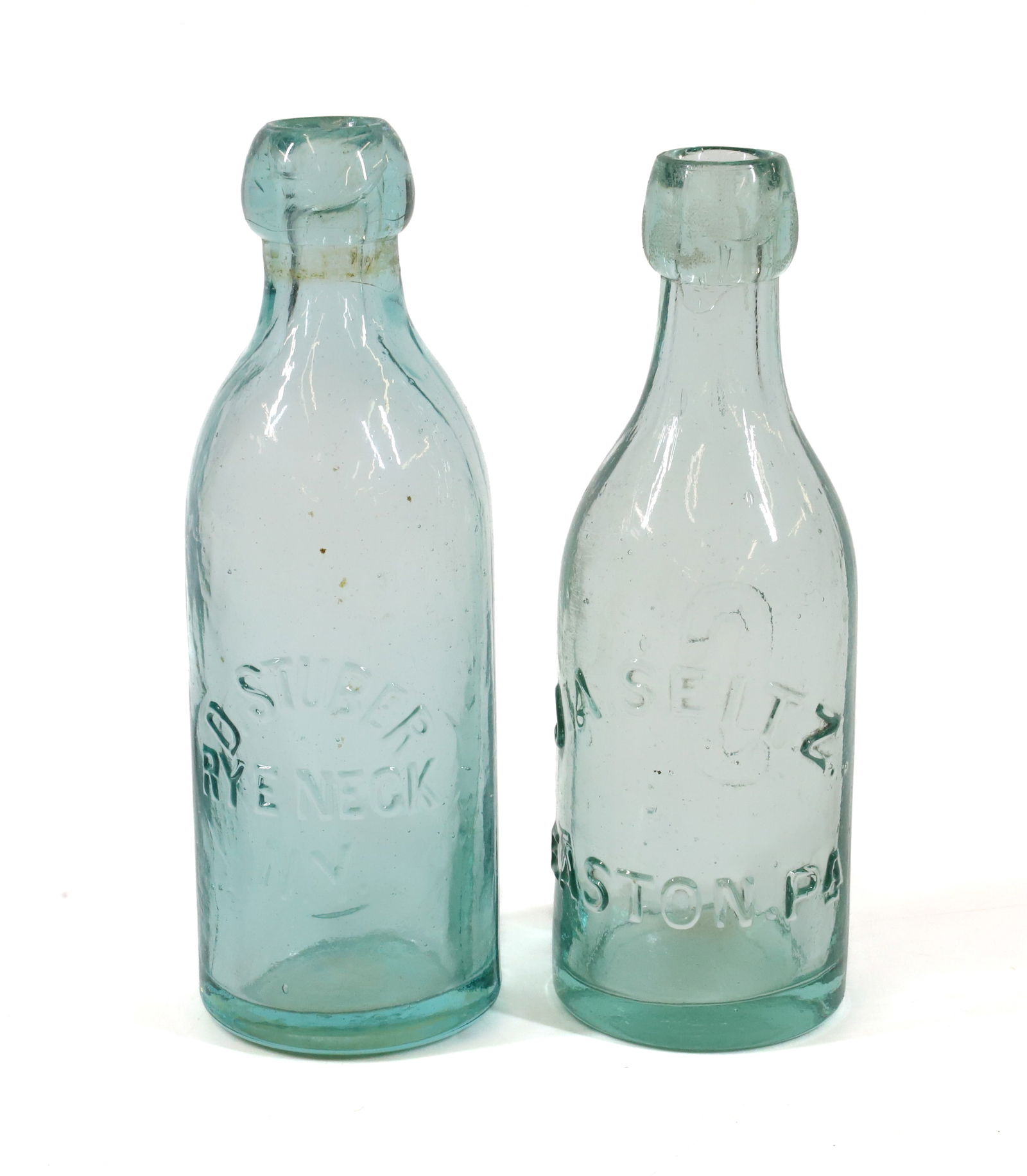 RYE NECK, NY AND EASTON, PA BOTTLES (1 of 4)