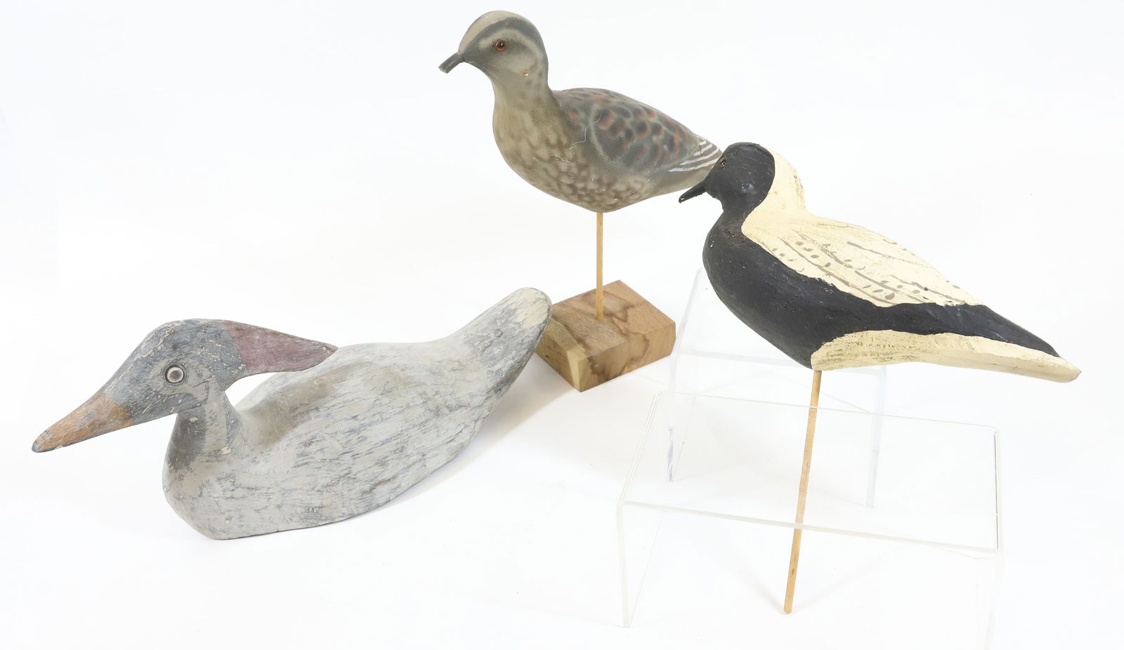(3) BIRD CARVINGS (1 of 3)