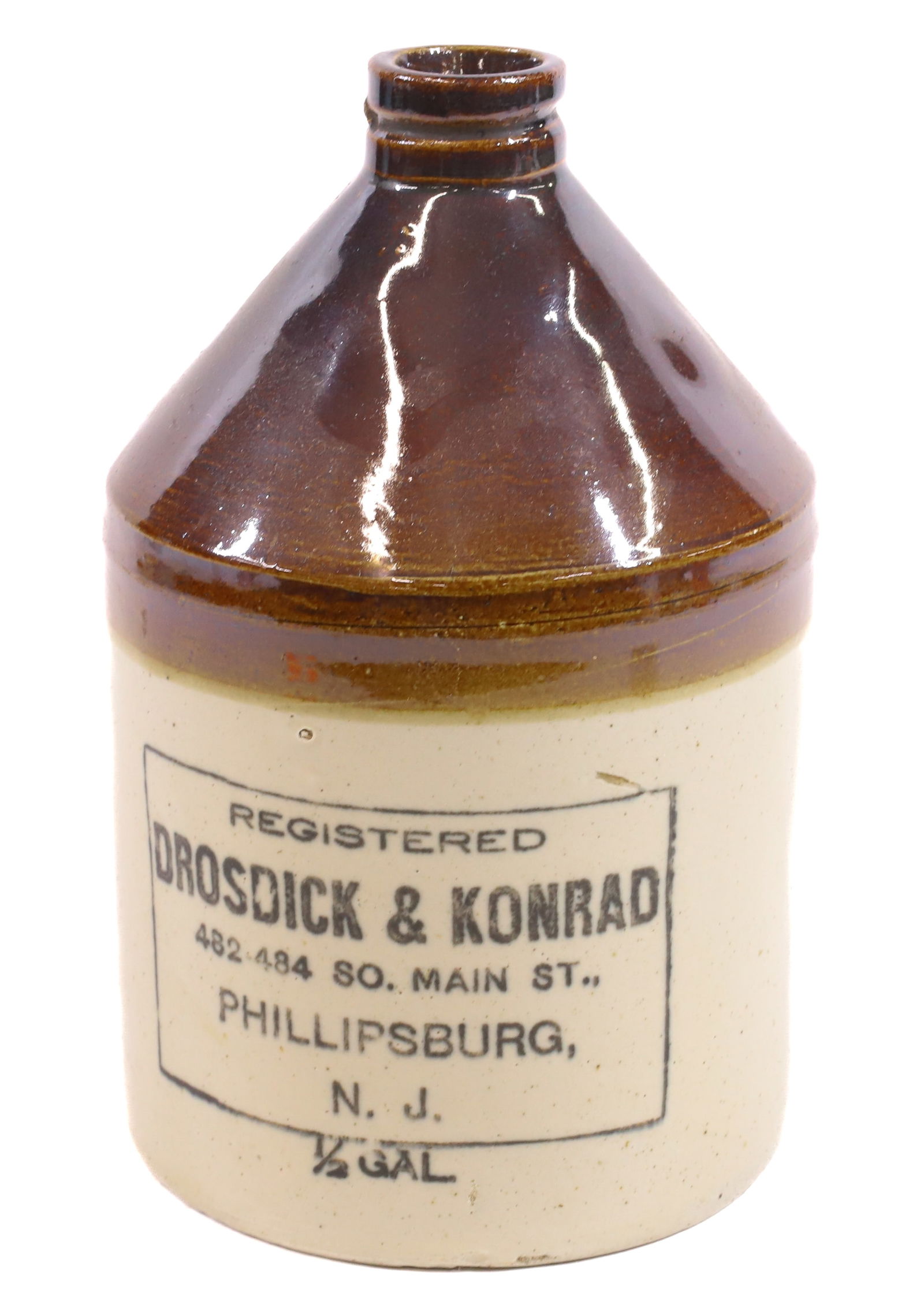 PHILLIPSBURG, NJ ADVERTISING JUG (1 of 6)