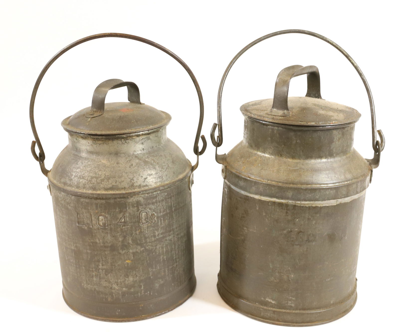 (2) ANTIQUE MILK CANS (1 of 4)