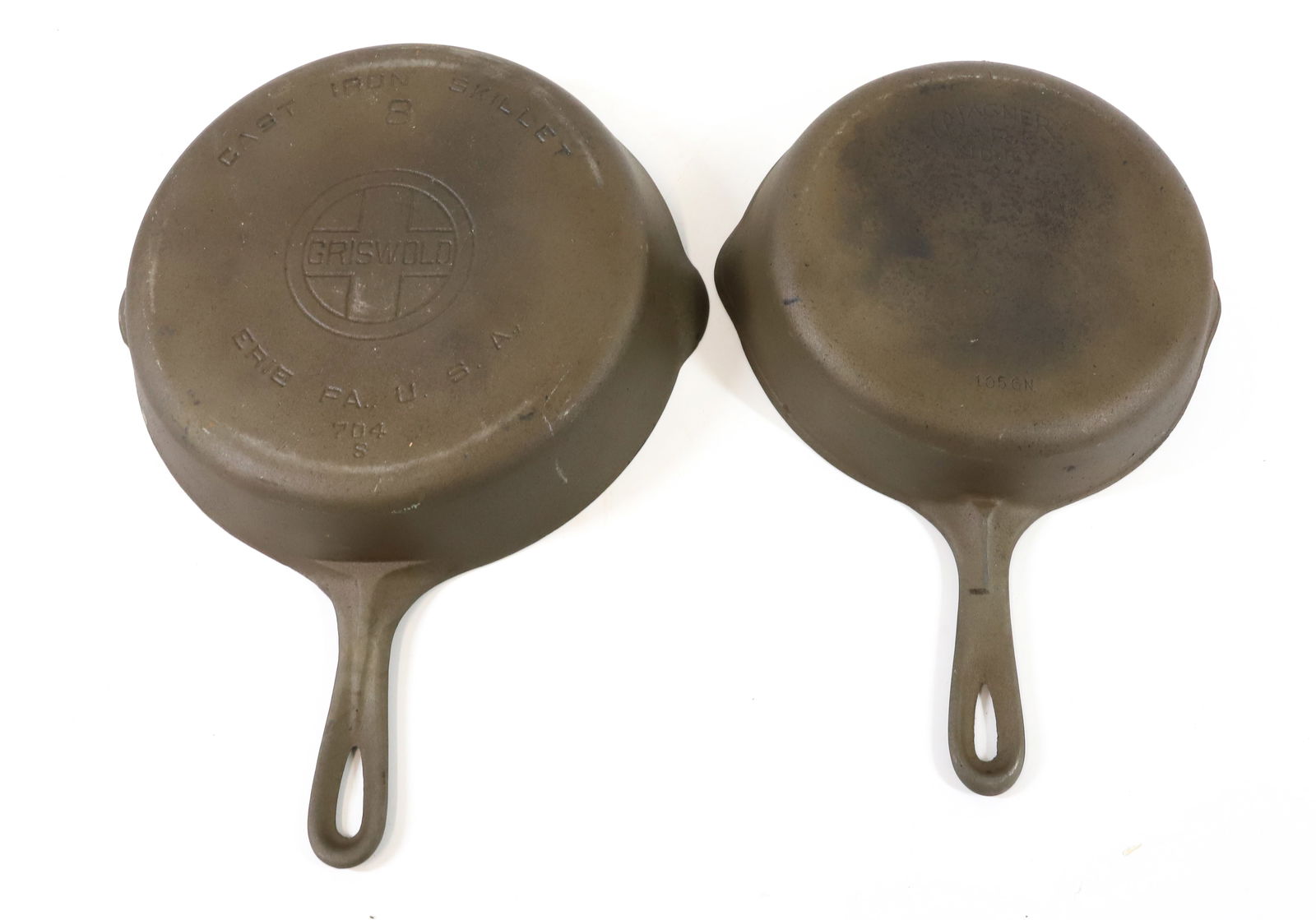 CAST IRON GRISWOLD / WAGNER WARE SKILLETS (1 of 2)
