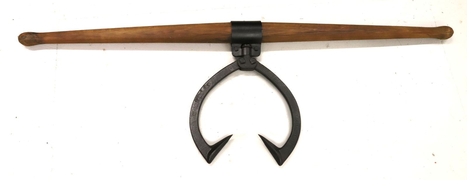 ANTIQUE LOG CARRIER (1 of 3)