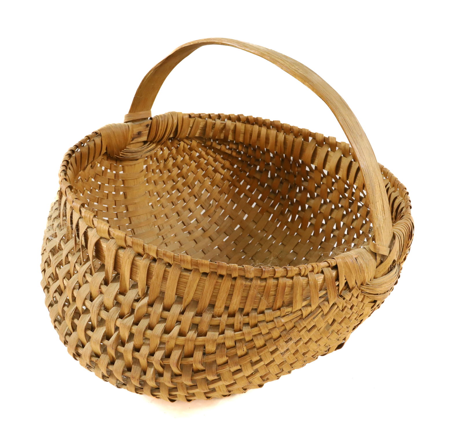ANTIQUE BUTTOCKS BASKET (1 of 4)