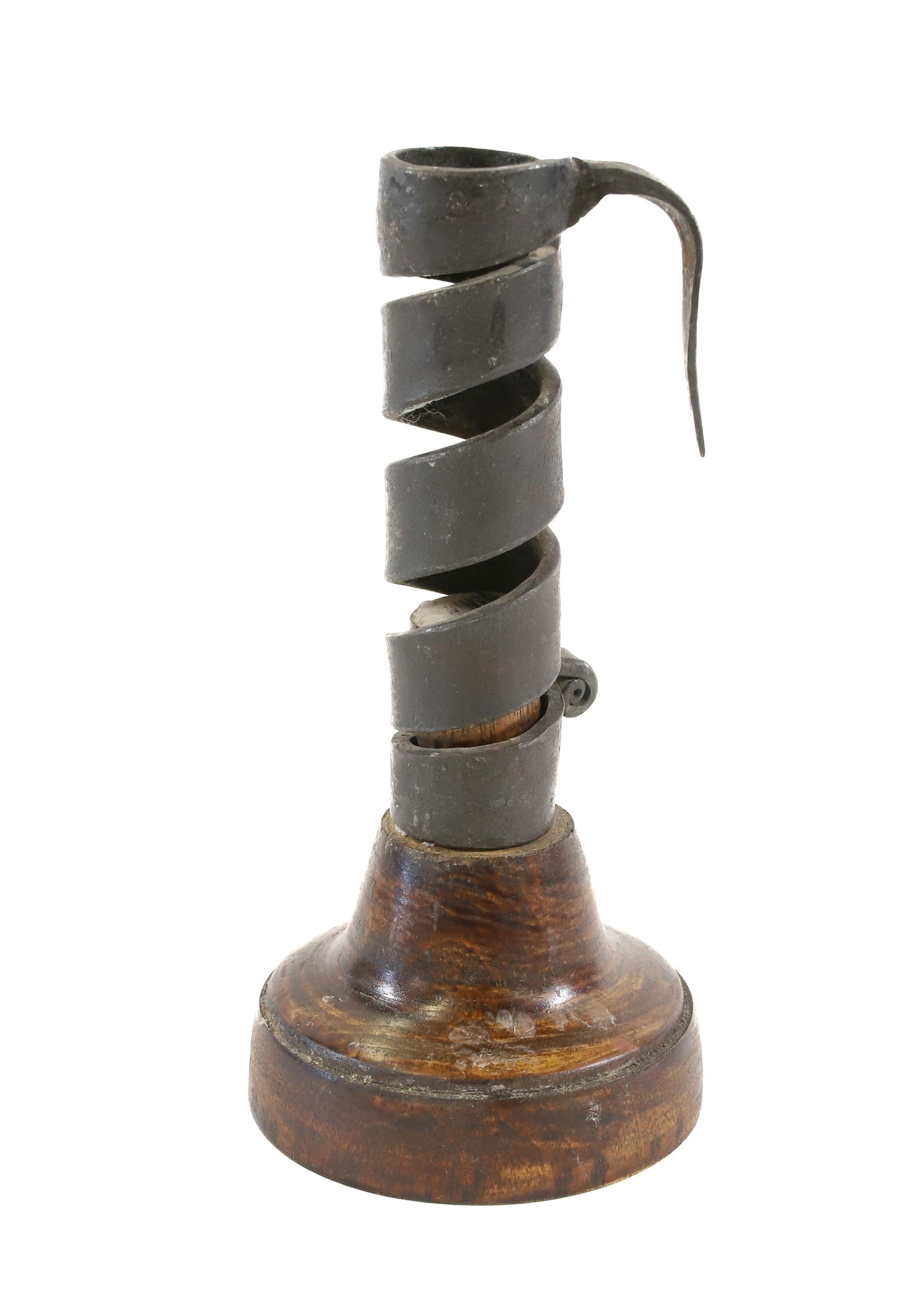 IRON SPIRAL CANDLE HOLDER (1 of 3)