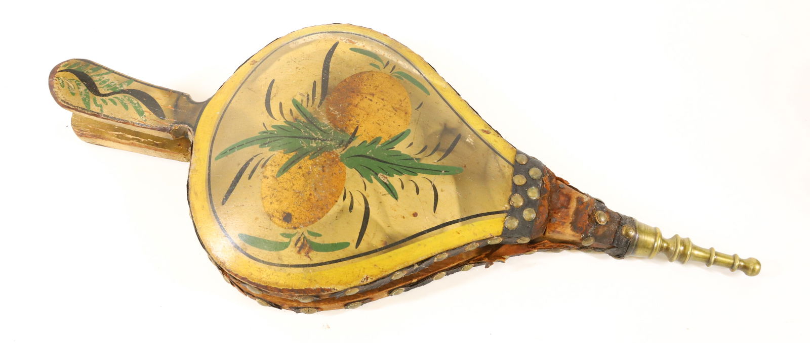 PAINTED FIREPLACE BELLOWS (1 of 2)