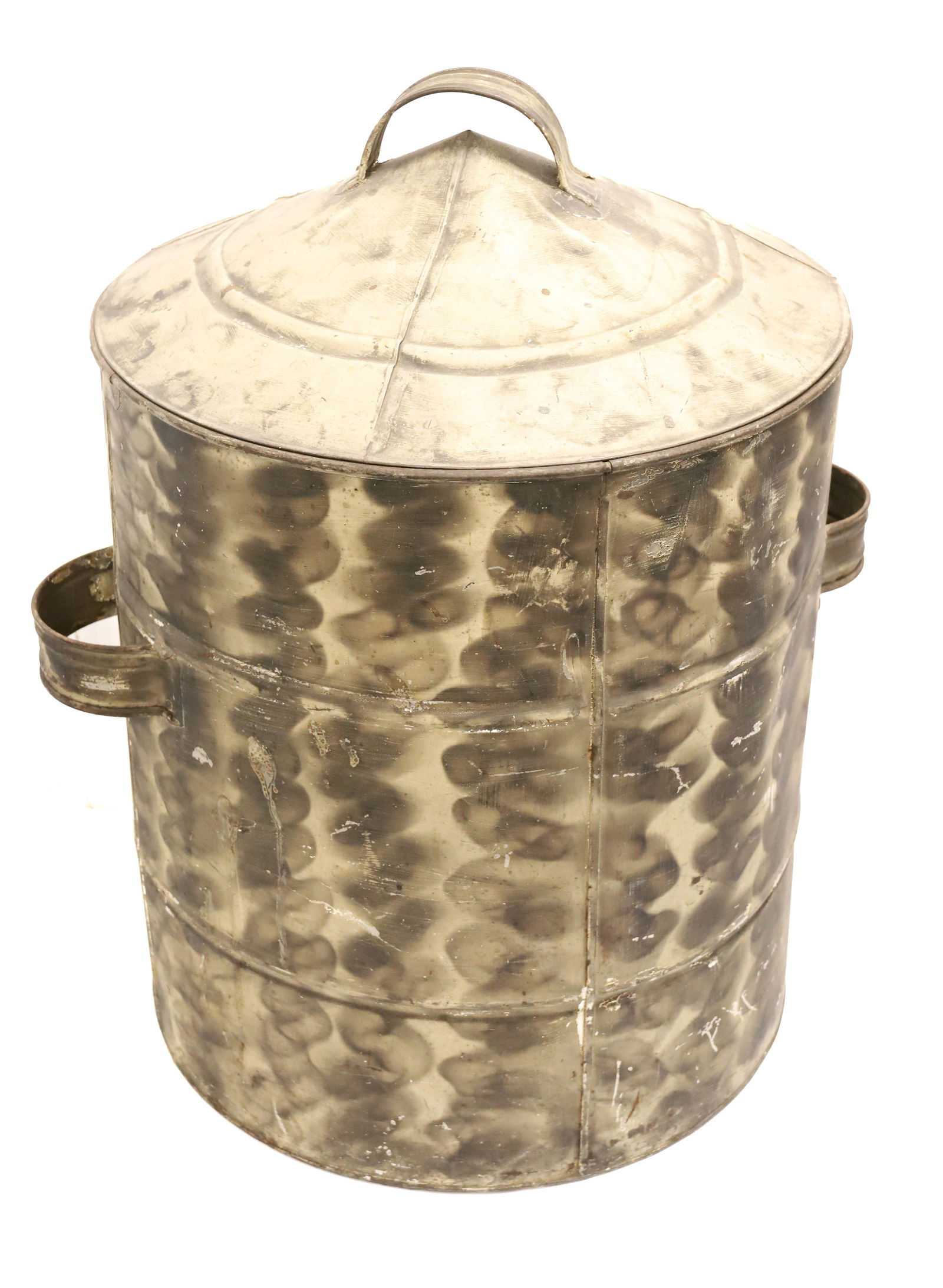 LARGE SMOKE DECORATED STORAGE CONTAINER (1 of 4)