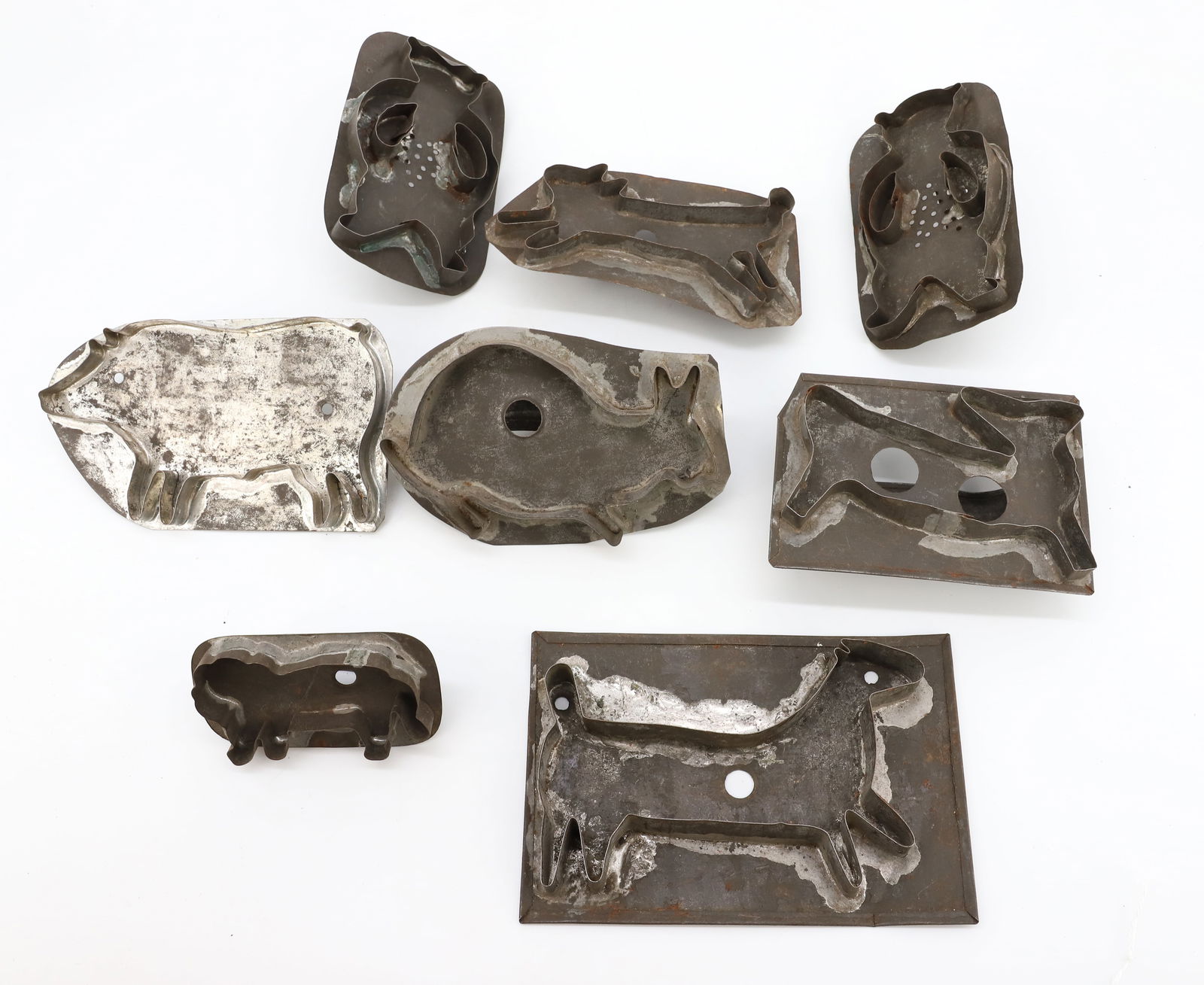 LOT OF (8) ANIMAL COOKIE CUTTERS (1 of 3)