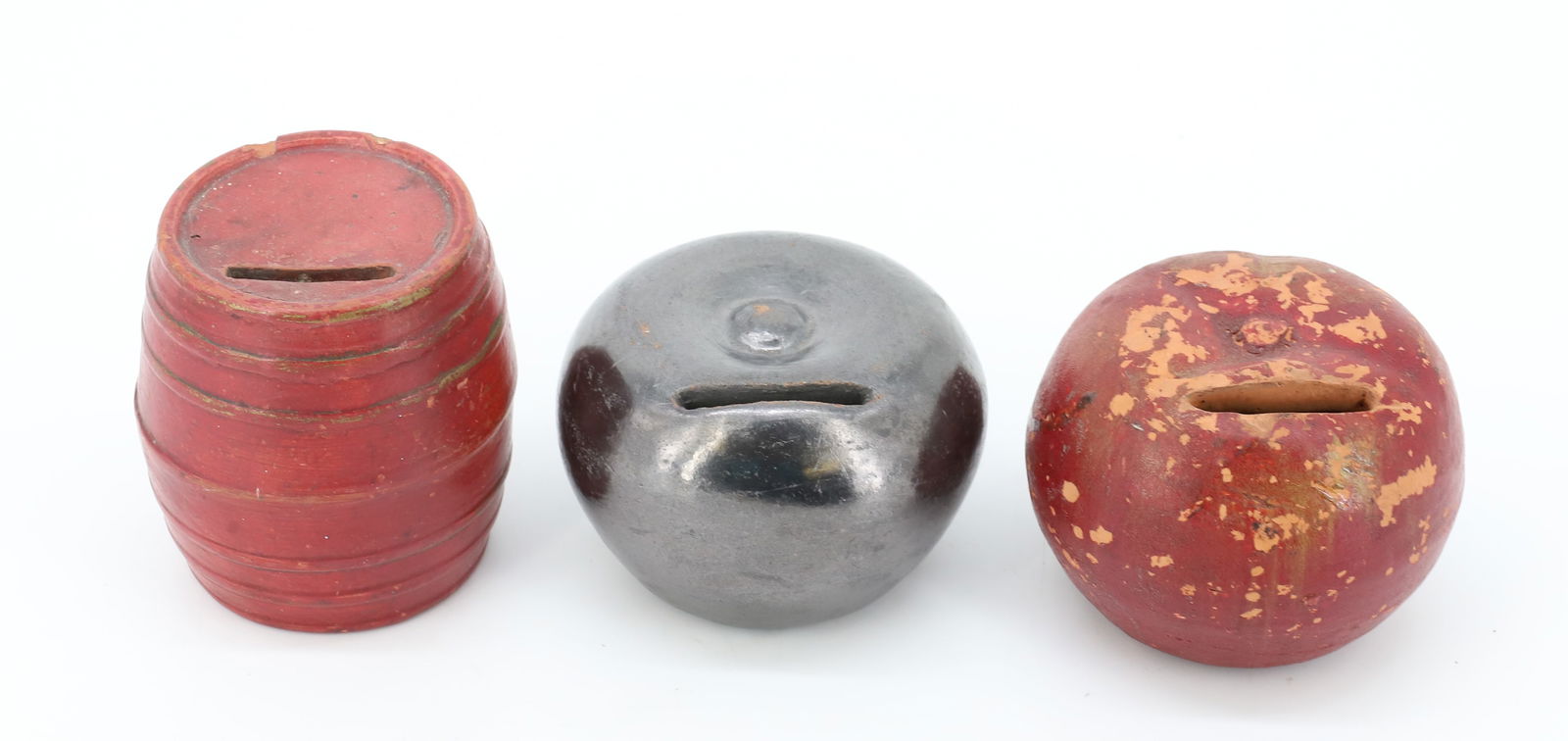 (3) POTTERY BANKS (1 of 4)