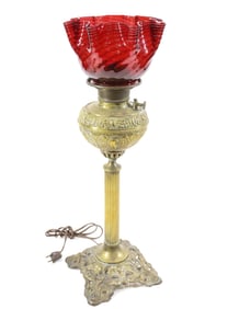 VICTORIAN PARLOR LAMP