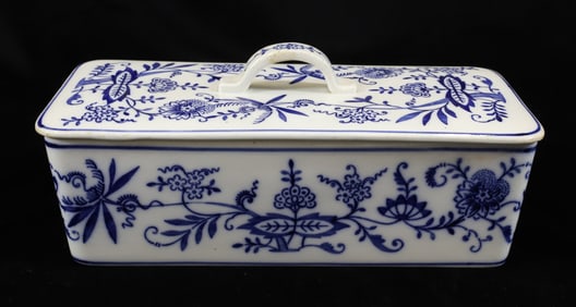 BLUE ONION FISH TUREEN