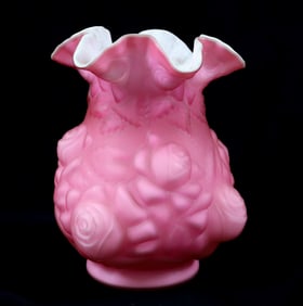 FENTON PINK VASE