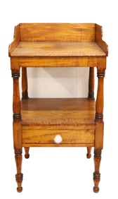 TIGER MAPLE WASHSTAND