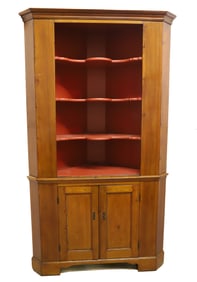PINE CORNER CABINET