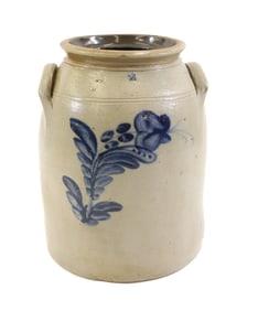 STONEWARE STORAGE JAR