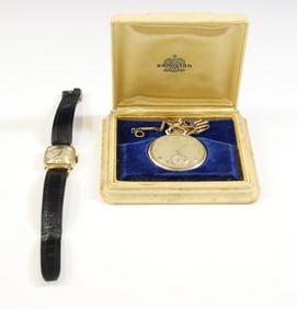 (2) HAMILTON WATCHES