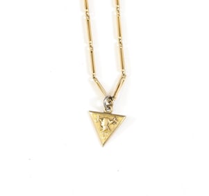 14K YELLOW GOLD WATCH CHAIN