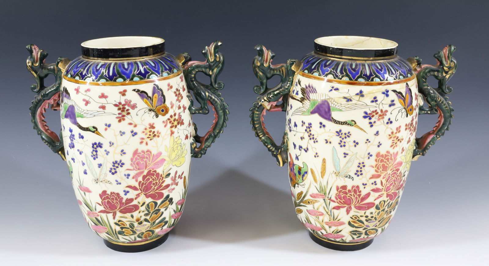 (2) ZSOLNAY VASES (1 of 7)