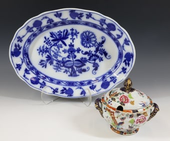 (2) MEISSEN PLATTER