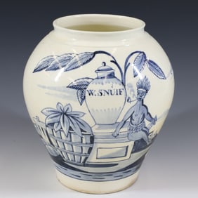 DELFT SNUF TOBACCO JAR
