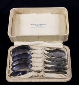 (6) BIXLER TEASPOONS