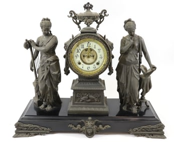 ANSONIA LARGE MANTLE CLOCK