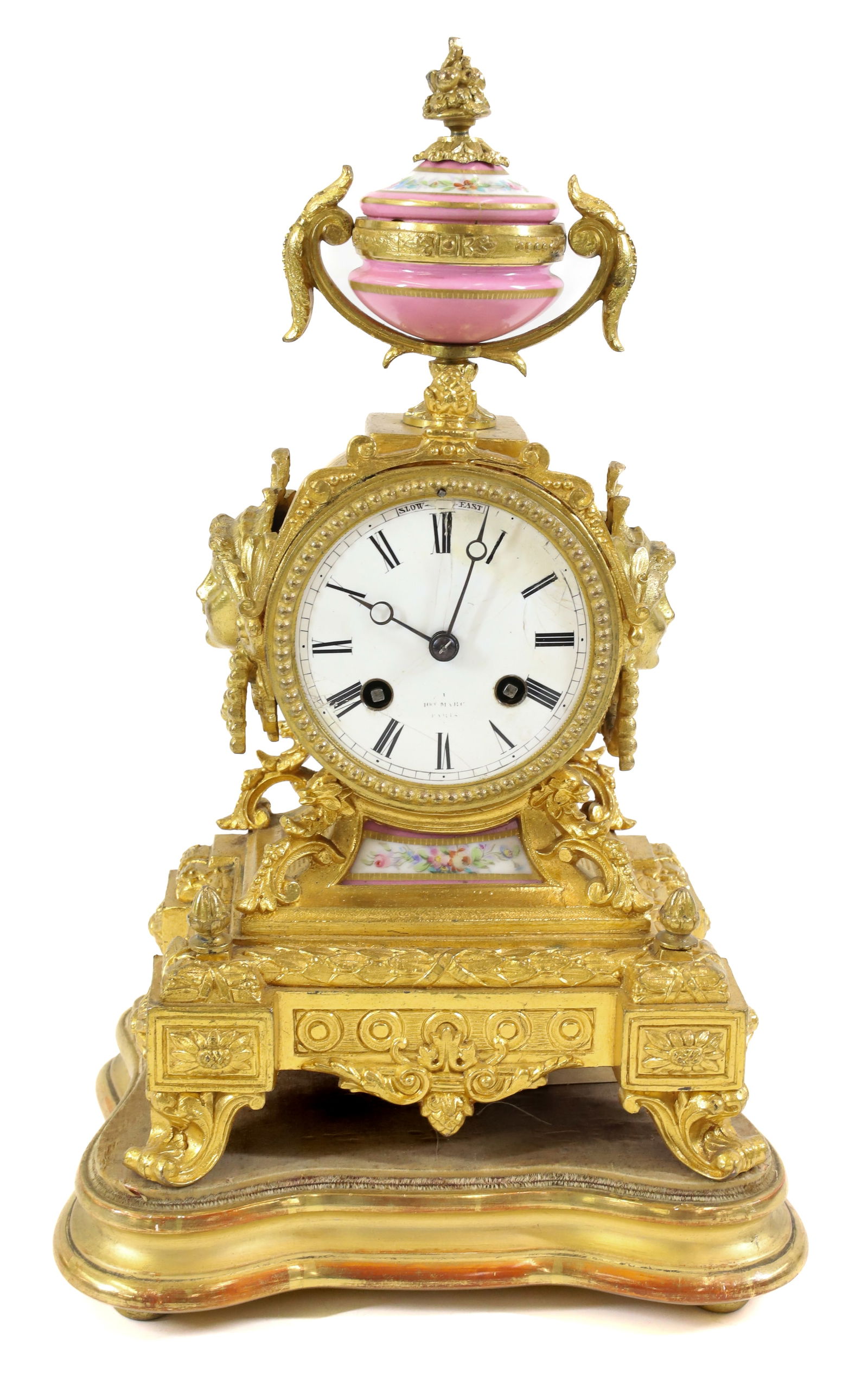 NAPOLEON III STYLE FRENCH CLOCK (1 of 8)