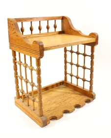 STICK & BALL OAK SHELF