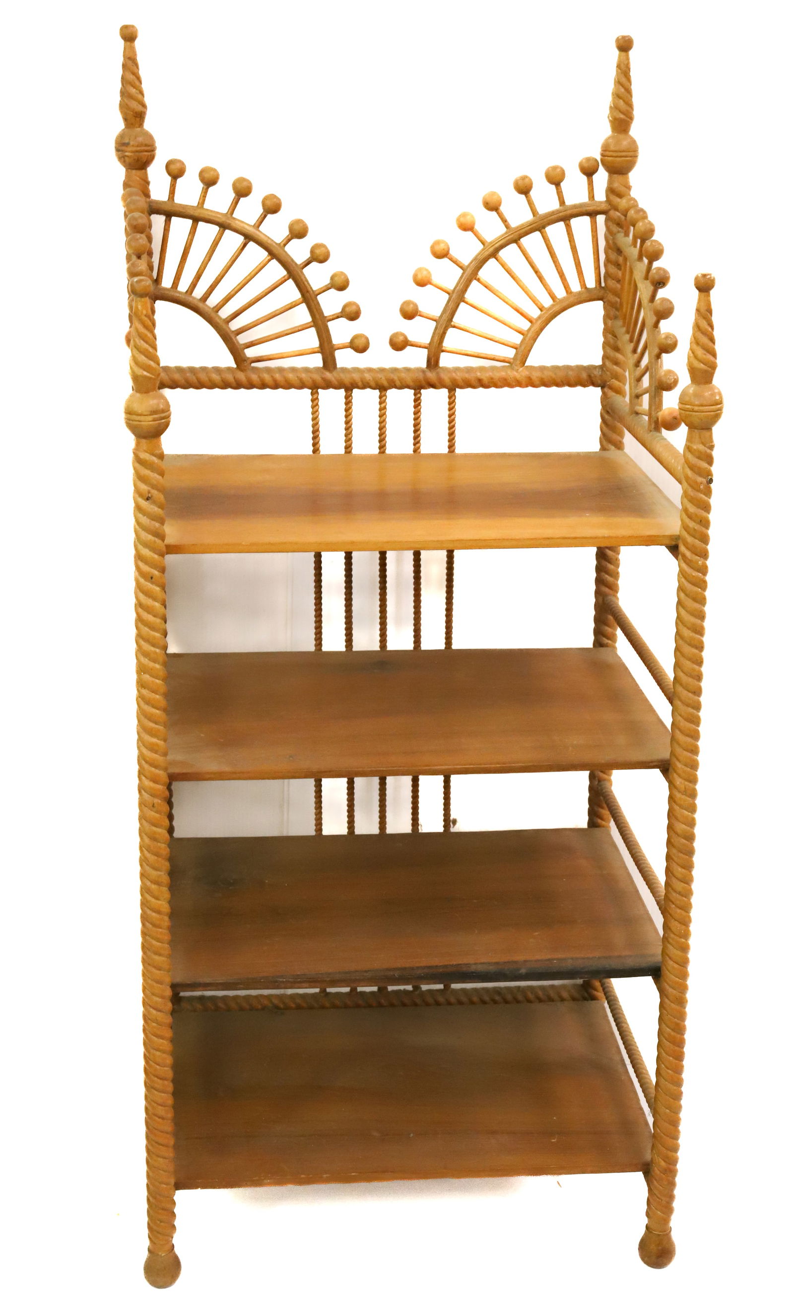 STICK & BALL OAK SHELF (1 of 3)