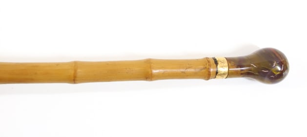 AGATE STONE UMBRELLA HANDLE