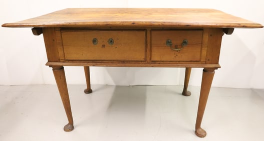 18TH/19TH CENTURY QUEEN ANNE PINNED TOP WORK TABLE