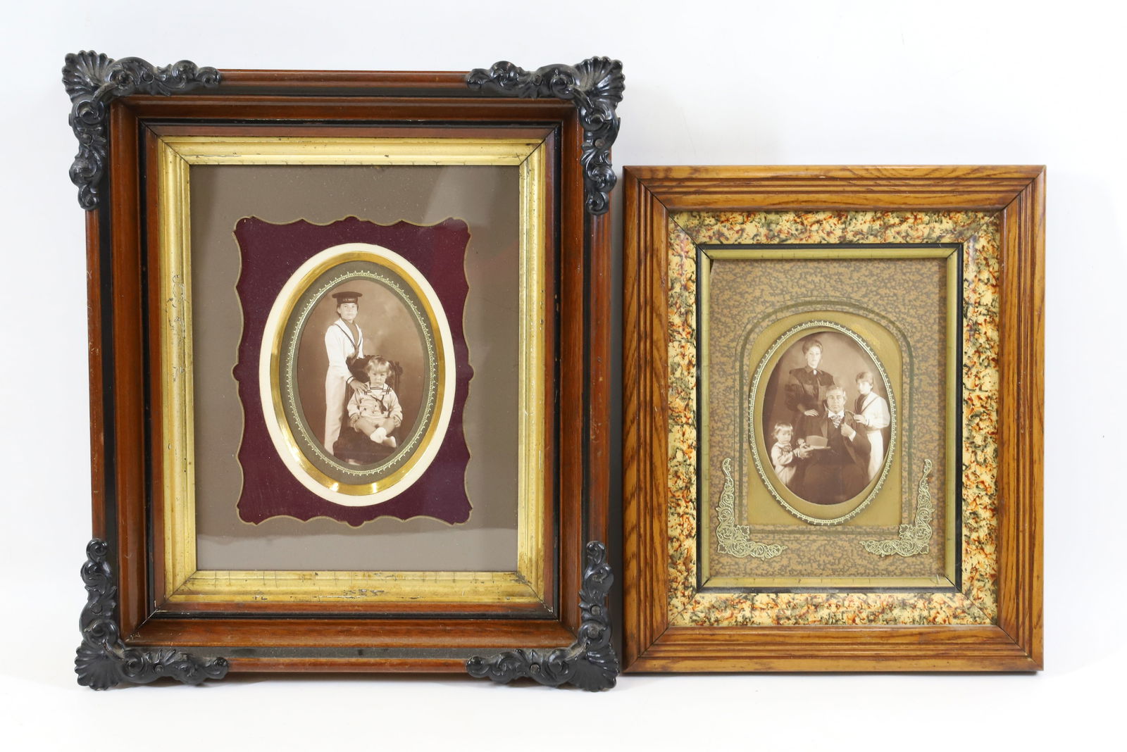 (2) CABINET PHOTOS FRAMED (1 of 4)