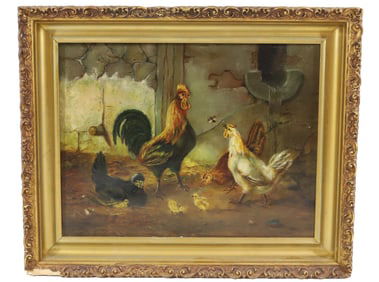 OIL ON CANVAS