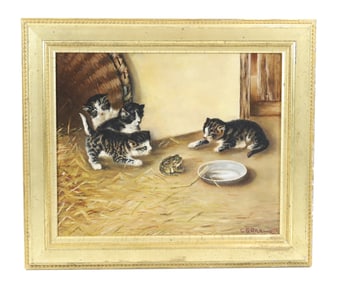 OIL ON CANVAS