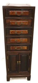 JAPANESE TEAK WOOD CHEST