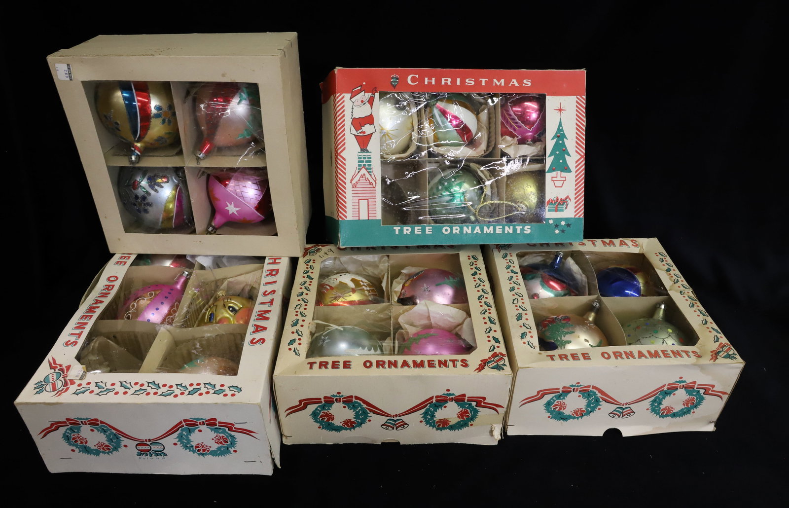 VINTAGE CHRISTMAS ORNAMENTS (1 of 5)