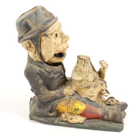 CAST IRON MECHANICAL BANK