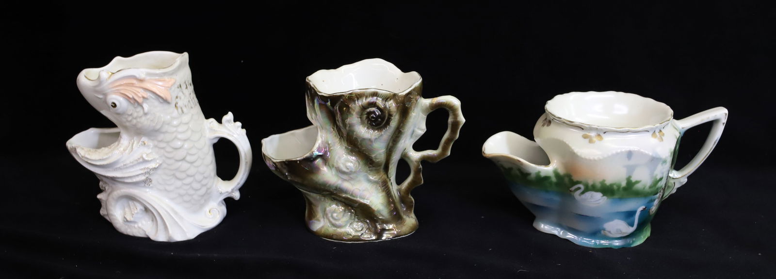 (3) BARBER SHAVING MUGS (1 of 4)