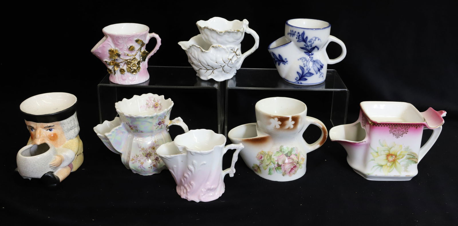 (8) BARBER SHAVING MUGS (1 of 5)