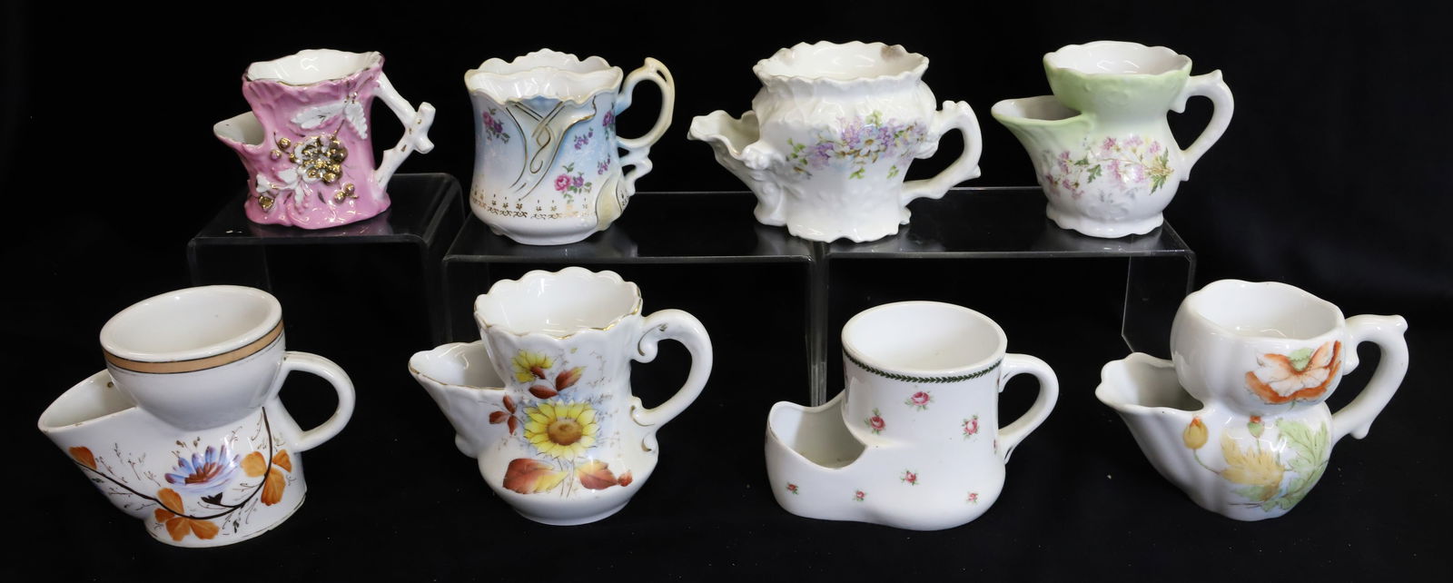 (8) BARBER SHAVING MUGS (1 of 4)