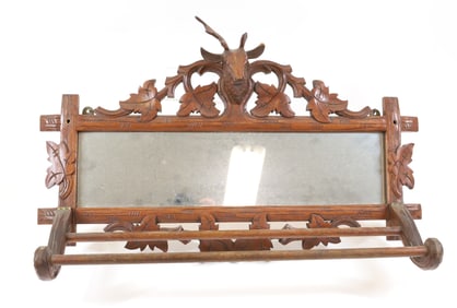 BLACK FOREST TOWEL RACK