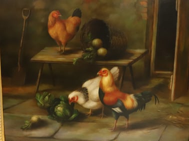 OIL ON CANVAS