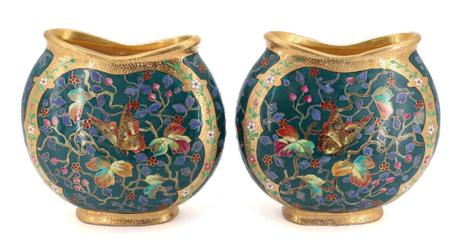 (2) FRENCH PORCELAIN VASES (1 of 5)