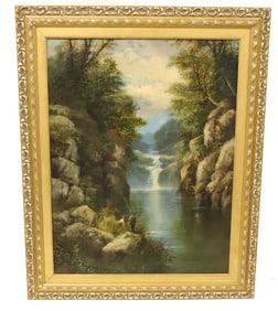 OIL ON CANVAS