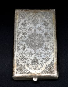SILVER CIGARETTE CASE