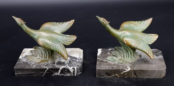 FRENCH ART DECO BOOKENDS
