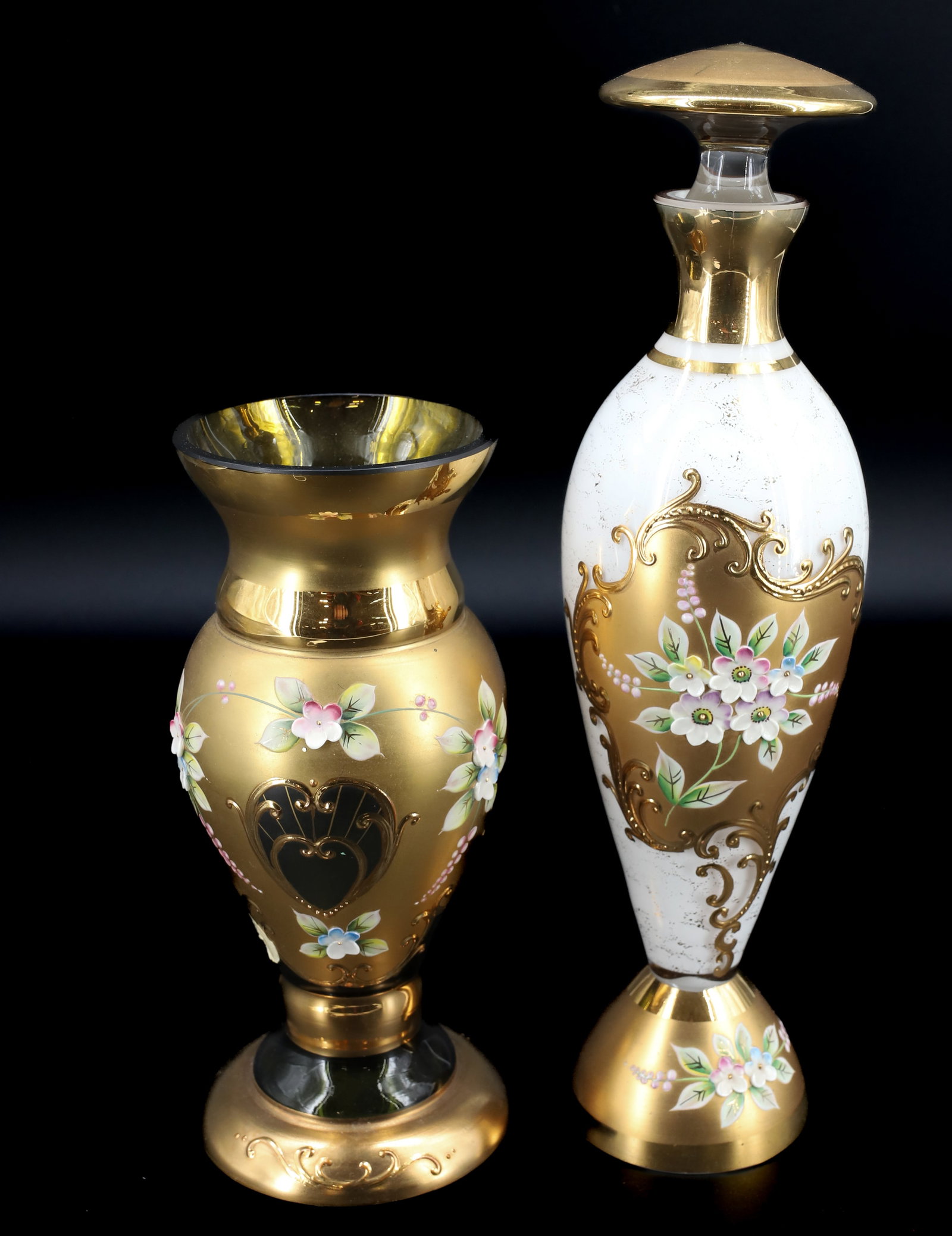 (2) CZECH GLASS (1 of 3)