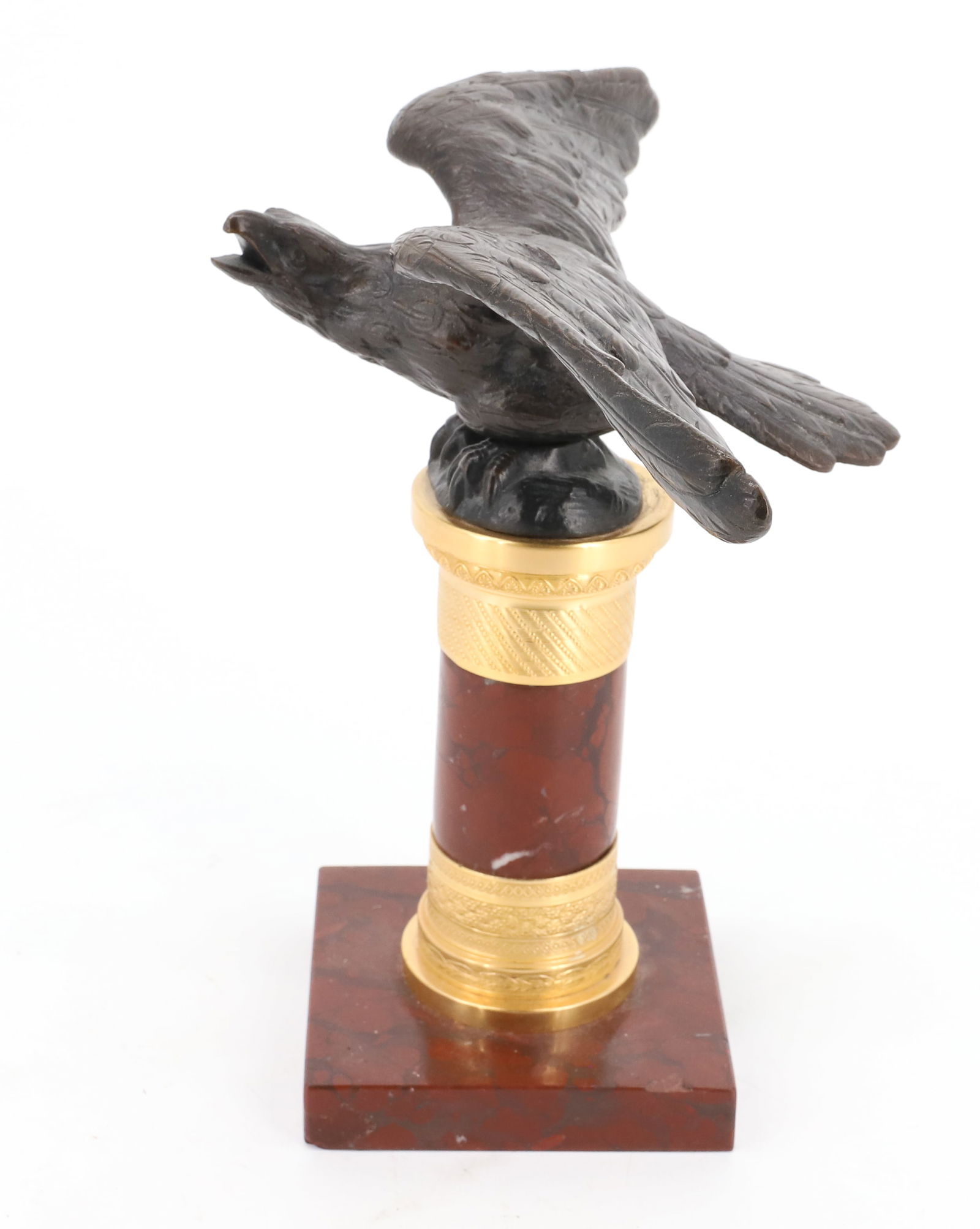 BRONZE EAGLE FIGURINE (1 of 3)