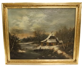 OIL ON CANVAS