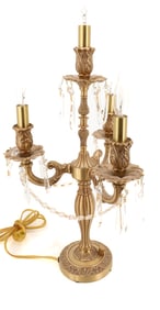 BRASS CANDELABRA